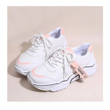 Sneaker With Chunky Soles And Front Strap