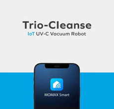Momax Trio-Cleanse IoT UV-C Vacuum Robot