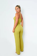 Katie Olive Straight Leg Trousers