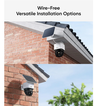 eufy Security S340 SoloCam Wireless Outdoor Security Camera with Dual Lens and Solar Panel