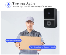Smart Wireless Video Doorbell with Camera