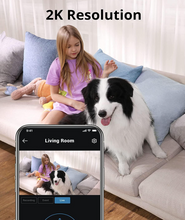 eufy Security Solo IndoorCam P24 4MP Pan & Tilt Wi-Fi Security Camera with Night Vision.