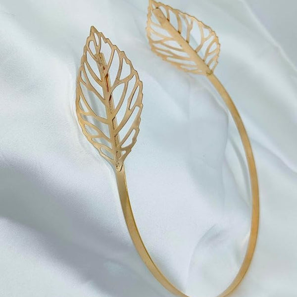 Hollow Leaf Design Metal Hair Hoop