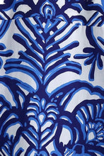 Christa White Patterned Floral V-NeckLong Sleeve Shirt - BEAUTY BAR