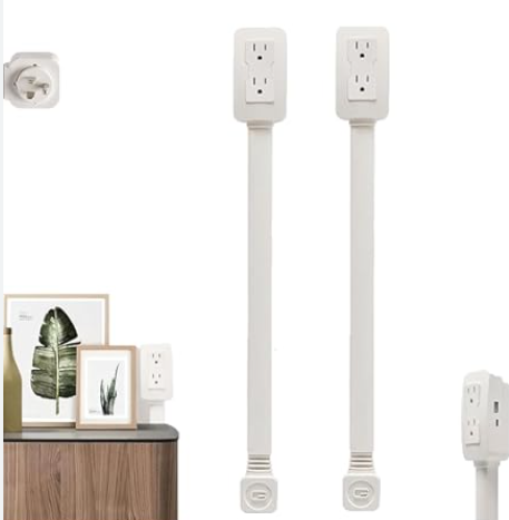 Extendable Rotating Electrical Outlet Expander/Extender
