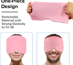 Migraine Relief Cap / Headache Ice Pack Mask