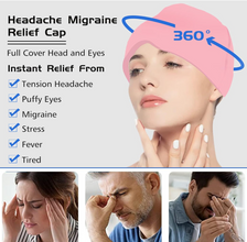 Migraine Relief Cap / Headache Ice Pack Mask