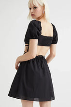 H&M Two-Piece Tie-Detail Dress Black - BEAUTY BAR