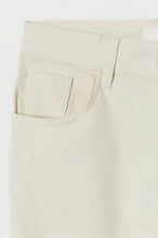 H&M Wide High Waist Cropped Beige - BEAUTY BAR