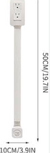 Extendable Rotating Electrical Outlet Expander/Extender