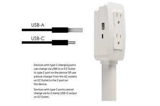 Extendable Rotating Electrical Outlet Expander/Extender
