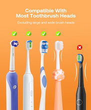 Bitvae Toothbrush Cleaner & Holder: UV-C Cleaning and Air Drying Wall Mount with LED Smart Screen