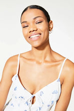 H&M Cut-Out-Detail Chiffon Dress White-Butterflies - BEAUTY BAR