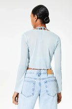 H&M Mesh Cardigan Light Blue - BEAUTY BAR