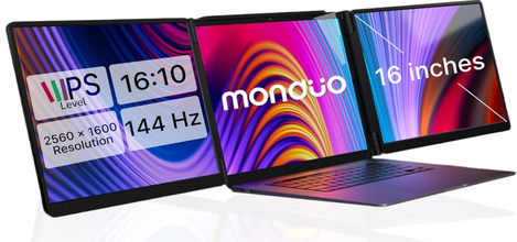 Dual Portable Monitor Setup for Laptops