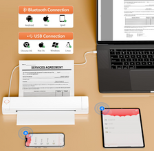 Phomemo M08F A4 Wireless Portable Thermal Printer